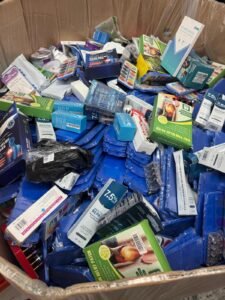 Amazon Health & Beauty Pallet with wholesale skincare, cosmetics, vitamins, personal care products, lotions, and beauty supplies