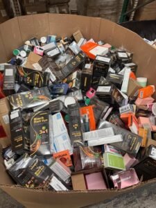 Amazon Health & Beauty Pallet with wholesale skincare, cosmetics, vitamins, personal care products, lotions, and beauty supplies