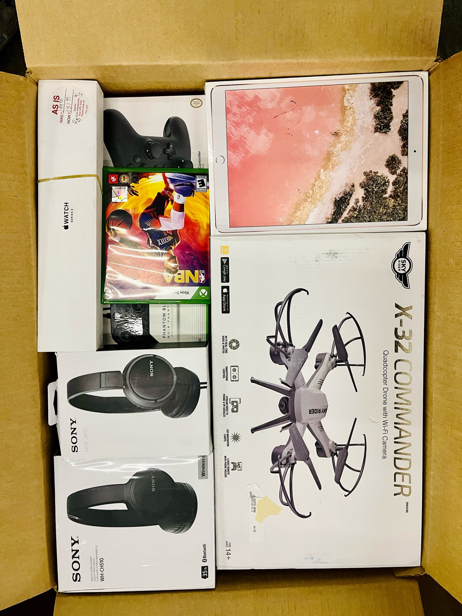 Target Electronics Mystery Box wholesale customer returns