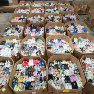 Target Kids Shoes Wholesale Pallet with 250 pairs of brand-new children's sneakers, sandals, flip-flops, and seasonal footwear
