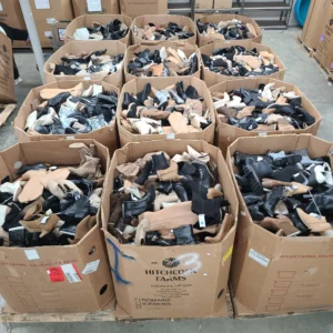 Target Women's Boots Wholesale Pallet with 150 pairs of brand-new women's fashion boots in mixed sizes and styles