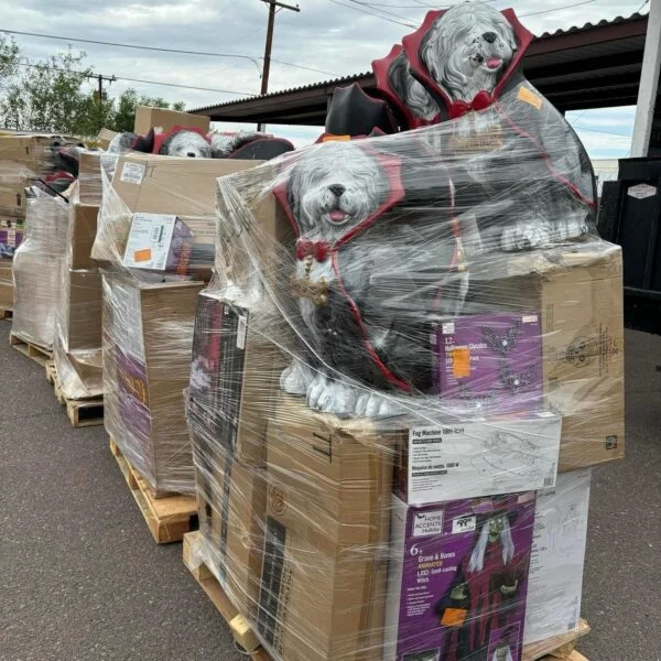 Halloween Party Pallets with 480 wholesale Halloween items per pallet