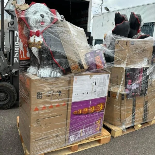 Halloween Party Pallets with 480 wholesale Halloween items per pallet