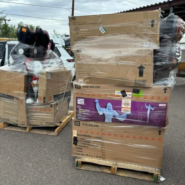 Halloween Party Pallets with 480 wholesale Halloween items per pallet