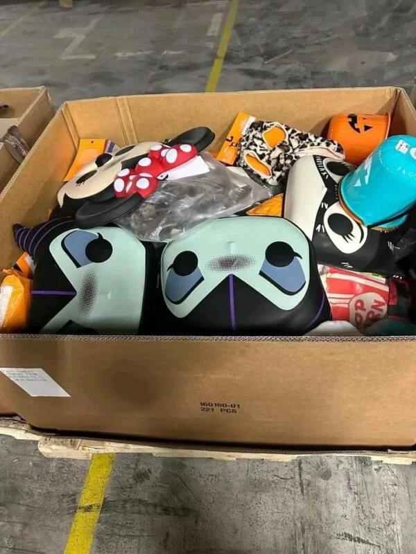 Halloween Party Pallets with 480 wholesale Halloween items per pallet